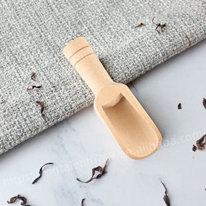 Mini Wooden <strong>Scoop</strong> 3 Inches - Multipurpose Bath Salt,Coffee &amp; Tea Spoons Small Utensil for Spices, Flour, and Kitchen Use - Product Image 4
