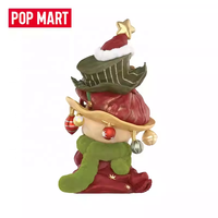 Figura Coleccionable POPMART DIMOO Oficial en Oferta, se Transforma en un Árbol de Navidad, Juguete de Moda Navideño, Regalo de Moda