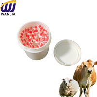 WANJIA Bouchon de conduit de lait de vache jetable Bouchon de mamelon Aiguille de traite Tétine Outil de soins de mammite Tétine de traite Bouchon de mamelon