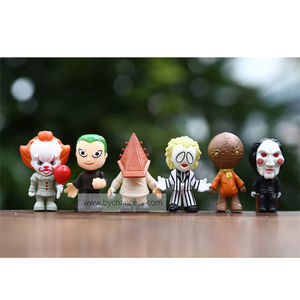 หุ่น PVC นักฆ่าหนังสยองขวัญน่ากลัวอุปกรณ์ปาร์ตี้ฮาโลวีนของเล่นสะสมสำหรับร้านขายของที่ระลึกและร้านค้าปลีก - Product Image 2