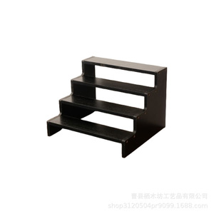 Tiered <b>Desktop</b> Storage Rack 3 Layers Multipurpose Figurine Display Organizer Easy Assembly - Product Image 5