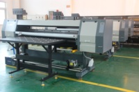 Impresora UV Híbrida Myjet de 1.8m para Impresión de Pancartas Flexibles, Impresora UV de Rollo a Rollo para Vinilo de 1.8m