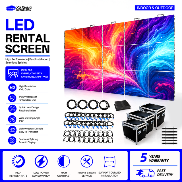 Outdoor and Indoor Waterproof LED Display Event Rental P1.9 P2.6 P2.9 P3.9 P4.8 Indoor LED Video Wall Outdoor LED Screen