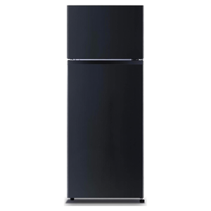 <b>Top</b>-Freezer Refrigerator Double Door 55x54.2x143.4cm Static Cooling 41L <b>Net</b> Freezer Capacity Black Class E - Product Image 3