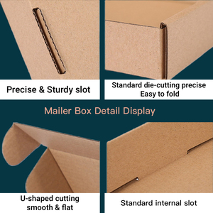 Wholesale Luxury <strong>Tshirt</strong> for Men Packaging Boxes Corrugated Paper Mailing Gift Boxes Black Kraft <strong>Pulp</strong> 3mm Thickness for Clothing - Product Image 3