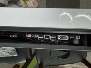 Tầng đứng 32 "kỹ thuật số biển Totem hệ thống Android tự tiền mặt thanh toán POS trả tiền tự dịch vụ điện tử kiosk Vé máy in - Product Image 6