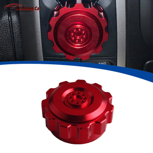 Accessoires d'intérieur de voiture Pommeau de levier de vitesse rouge pour Dodge Ram <span class=keywords><strong>JGR</strong></span> 1500 2013 -- 2018 - Product Image 1