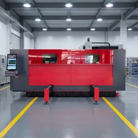 HONGNIU Nouvelle machine de découpe laser à fibre prête à l'exportation, découpeuse laser CNC à refroidissement par eau pour métaux, haute productivité, chargement en conteneur