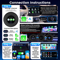 Carlinkit Android 15 8 ram 128rom Tbox Ultra3 SM6350 Wireless Car Tv Auto Dongle Carplay Video Android Ai Box for Car Play bmw