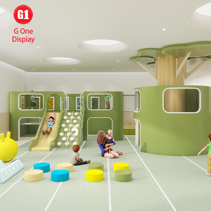 Factory Direct Kids Restaurant Interior Design Children Playground Fixture Shop <b>Fitting</b> Fitment Decoration - Product Image 1