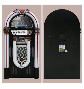 Lettore MP3 Radio FM CD USB SD Jukebox con Ingresso AUX Presa USB SD Combo Musicale Karaoke Mini Jukebox Retrò - Product Image 4