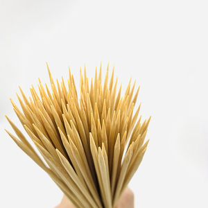<span class=keywords><strong>Pinchos</strong></span> de bambú para salchichas, kebabs, gambas, carne de barbacoa, puntas semipuntiagudas - Product Image 3