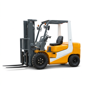 Chariot élévateur TCM 3t d'occasion FD30, moteur diesel, capacité de levage 3000 kg, mât 3m, déplacement latéral disponible, matériel logistique portuaire - Product Image 1