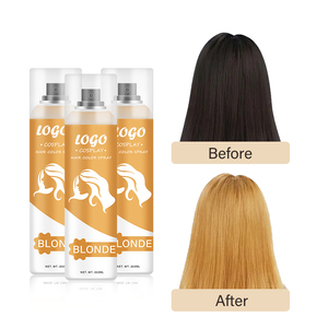 Coloration capillaire temporaire à base de plantes, sans ammoniaque, pour couvrir les <span class=keywords><strong>cheveux</strong></span> gris, coloration rapide, spray de couleur noire pour les racines des <span class=keywords><strong>cheveux</strong></span>, vente en gros en marque privée - Product Image 2