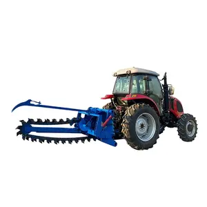 Ditching Machine Tractor 3 Point Hitch Mini Disc Trencher For Sale