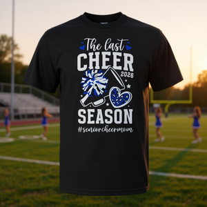 T-shirt pour maman de la équipe de cheerleading senior de la saison 2026 - The Last Cheer - Product Image 3