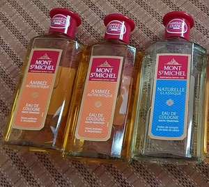 Mont St Michel Ambree Authentique Eau de Cologne 250ml Parfum Boisé Longue Durée Unisexe Fabriqué en France - Product Image 2