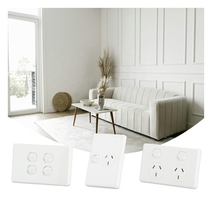 Youu xu hướng sản phẩm hot youu <span class=keywords><strong>15A</strong></span> PowerPoint tường cảm ứng chuyển đổi một nút và một ổ cắm với SAA - Product Image 5