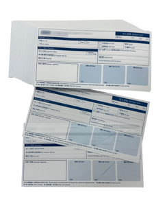 ใบสั่งซื้อคาร์บอนเลส NCR แบบกำหนดเองพิมพ์ลายตามน้ำหนัก3ส่วนสมุดใบเสร็จรับเงินพร้อมแผ่นตัด1000/สมุดบันทึกสำหรับธุรกิจ - Product Image 6