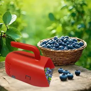 Portable Berry Picker Ergonomique Berry Pick Râteau Poignée En Plastique <span class=keywords><strong>Outil</strong></span> De Cueillette Blueberry Collection Harvester avec Poignée Ergonomique - Product Image 3