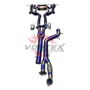 Escape Trasero Vortex para BMW M2 G87 S58 3.0T 2023-2025, Acero Inoxidable 304 o Titanio con Control de Válvula OEM - Product Image 5