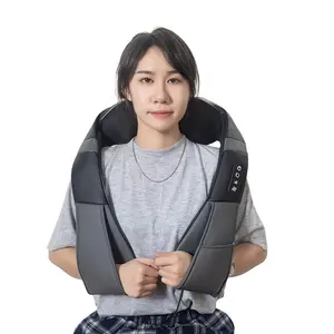 New Design Multifunction 3 Speed Adjustable Back Shiatsu Vibrating Neck Massager Portable Rechargeable Neck Massager