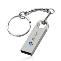 Clé USB 3.0 en métal avec logo personnalisé gravé, 8 Go, 16 Go, 32 Go, 64 Go – Petits cadeaux promotionnels