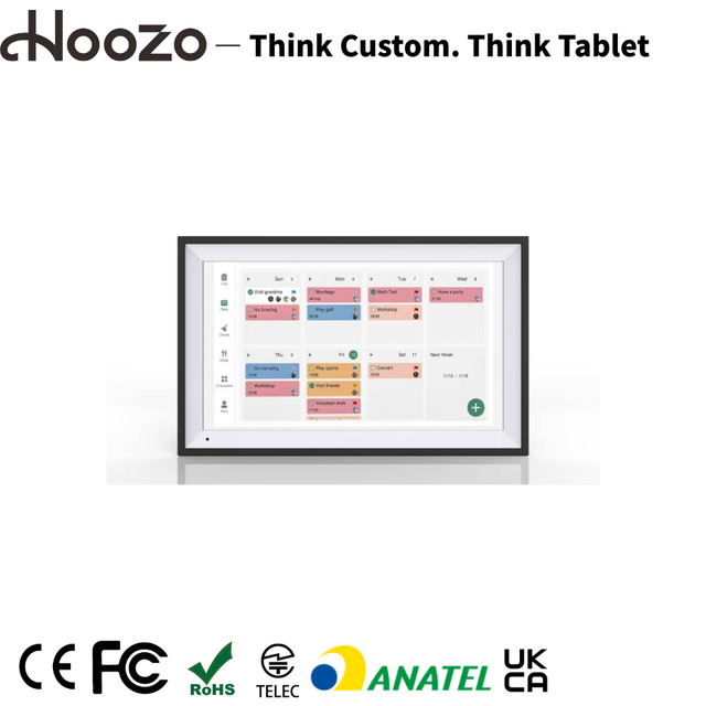 15.6 Inch Smart Digital Calendar Display Android Wall Mounted Family Organizer for Schedule Management Reminders WiFi 6 OEM ODM