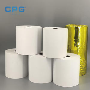 Papel Térmico para Recibos de Punto de Venta (POS) de Supermercado, 80x80mm, 45gsm, Imagen Nítida, Venta al Por Mayor de Fábrica, Personalizable - Product Image 1