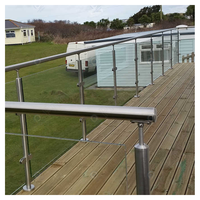 Système de garde-corps complet en aluminium Prima pour balcon, garde-corps extérieur