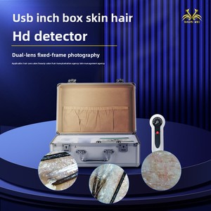 Detector de Piel y Cabello, Analizador de Cuero Cabelludo con Detección de Folículos Pilosos, Dispositivo de Belleza Multifuncional Tipo Caja con Salida USB - Product Image 5