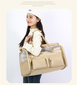 Bolsa de Transporte para Mascotas Oxford Clásica, Resistente y Cómoda, Plegable y Transpirable, Diseñada para el Transporte Diario de Gatos y Viajes al Aire Libre - Product Image 4