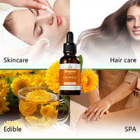 Huile de Calendula 100 ml Extrait Végétal 100% Pur Naturel et Sans Additifs Huile Essentielle en Gros