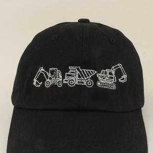 2026 New <strong>Children's</strong> Pure Cotton 6-Panel <strong>Baseball</strong> <strong>Cap</strong> Boys' Summer Cartoon Excavator Embroidery Sunscreen Visor Outdoor 1-6 Years - Product Image 5