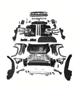 Accesorios para automóviles para To-Yo-Ta 2007-2021 <span class=keywords><strong>Hilux</strong></span> <span class=keywords><strong>Tundra</strong></span> Upgrade to <span class=keywords><strong>2022</strong></span> + Style Body Kit Facelift Car Accessories con parachoques - Product Image 2