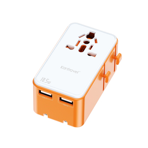 Adaptateur de <span class=keywords><strong>prise</strong></span> universel OEM ODM tout-en-un, chargeur de téléphone de voyage international mini ultra-fin 10,5 W, <span class=keywords><strong>bloc</strong></span> de charge rapide - Product Image 1