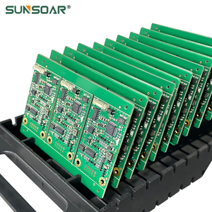 Carte de circuit imprimé multicouche 6 couches avec masque de soudure vert, assemblage de carte de circuit imprimé personnalisé - Product Image 4