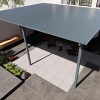 Toiture et Mur en Panneaux Sandwich en Aluminium pour Hôtels Modernes, Entrepôts, Ateliers, Chambres Froides, Utilisation Extérieure, Résistant à la Corrosion, Isolation Thermique