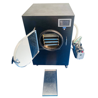 Op maat gemaakte 4-6kg roestvrijstalen vacuümvriesdroogmachine met laag energieverbruik voor fruit, groenten, huisdieren & vleesverwerking