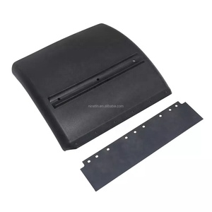 Haute qualité 24 "x 24" noir Poly camion garde-boue américain Semi camion quart garde-boue universel 2 pièces garde-boue de voiture Ninetin Truxpro - Product Image 5