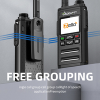 Radio bidirectionnelle 4G GaodaPTT K6 ZELLO sur réseau public PoC, fonction Push-to-Talk via réseau cellulaire, interphone mondial avec GPS