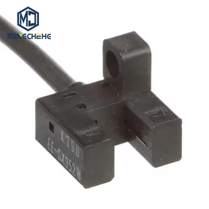 เซ็นเซอร์สวิตช์ออปติคอลพลาสติก Omron EE-SX953P-W 1M EE-SX954-W 1M EE-SX954-R 1M แบบลำแสงผ่าน PNP NPN สำหรับควบคุมเครื่องจักร - Product Image 1