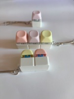 Clavier à touches LED personnalisées avec design d'anime, clavier à touches fidget, porte-clés fidget, plusieurs options de couleurs, jouet stimulant
