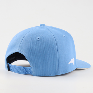 Casquette de baseball sportive en sergé 100 % coton, 5 panneaux, bicolore, respirante, imperméable, pour activités de plein air, avec broderie 3D personnalisée – Vente en gros - Product Image 4