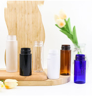 Bouteilles en plastique PET transparentes pour nettoyant visage, mousse, savon, pompe à mousse, noires, 100 ml, 120 ml, 150 ml, 200 ml, 250 ml, pour lotion