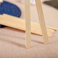 Bâtonnets de bambou jetables en vrac pour sucettes glacées et glaces