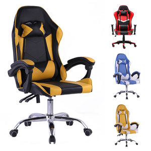 Fauteuil de jeu en cuir PU, noir et rouge, pour ordinateur PC de jeu - Product Image 2