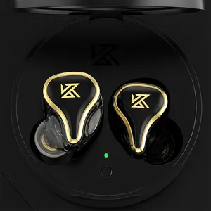 Penjualan Terbaik KZ SK10 PRO 1DD 1BA Driver Hybrid TWS gigi biru earphone nirkabel tws earphone tws produsen