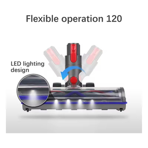 Tête de nettoyage Motorhead compatible avec les aspirateurs <span class=keywords><strong>Dyson</strong></span> V7 V8 V10 V11 V15 SV10 <span class=keywords><strong>SV12</strong></span> SV14, <span class=keywords><strong>brosse</strong></span> de sol de remplacement pour aspirateur <span class=keywords><strong>Dyson</strong></span> - Product Image 4