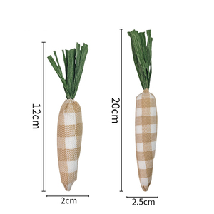ของตกแต่งรูปแครอทขนาดเล็กสำหรับเทศกาลอีสเตอร์จาก European American Furniture ทำจากเชือก<span class=keywords><strong>ป่าน</strong></span> ใช้ตกแต่งงานปาร์ตี้ ของตกแต่งแนวครอส-บอร์เดอร์ - Product Image 6